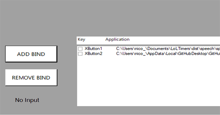 Windows Key Binder - Create a Bindings manager application (C#/.NET)